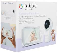אינטרקום לתינוק Hubble Nursery View Pro – מסך 5 אינץ’, שמע דו-כיווני ובקרות נוחות