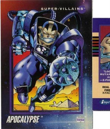 קלף בודד מארוול marvel - apocalypse - Universe Series 3 - 103