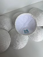 20 כיפות פשתן לאורחים עם הדפסה פנימית (ניתן להגדיל כמות)