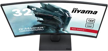 מסך מחשב קעור לגיימינג IIYAMA 31.5" G-Master VA WQHD 144Hz 1ms 1800R