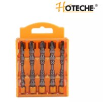 10 יחידות PH2X65MM ביט מברג כפול HOTECHE מק״ט H251013