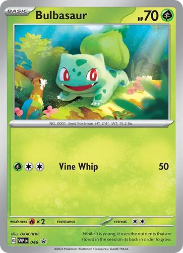 קלף בודד single פוקימון - bulbasaur - Scarlet & Violet Promos - 46