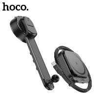 מעמד רכב מגנטי Hoco HW24 עם טעינה אלחוטית וכבל נשלף