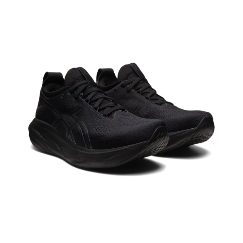 ASICS GEL NIMBUS 25 MEN BLACK BLACK נעלי אסיקס נימבוס לגברים שחור שחור