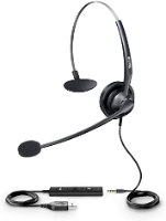 מערכת ראש Yealink YHS33 Wired Headset VoIP
