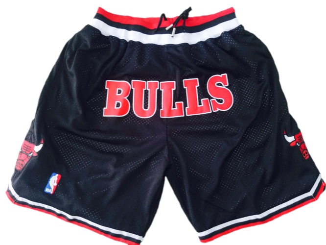 JUST  DON ★  Chicago Bulls Black