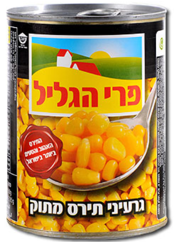 פרי הגליל תירס