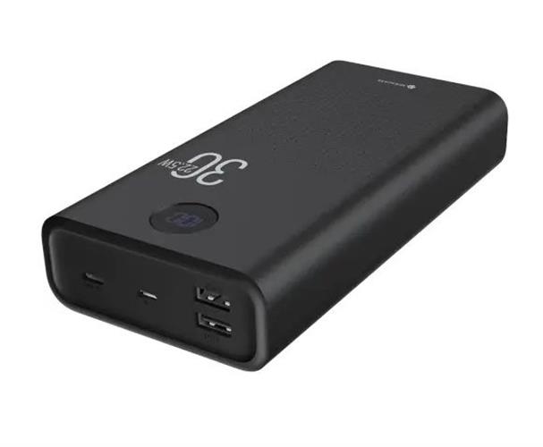 מטען נייד Miracase בהספק 30,000mAh במהירות 22.5W - בצבע שחור