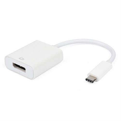 כבל USB-C זכר ל DP נקבה תומך 4K@60HZ