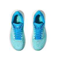 HOKA CLIFTON 10 WIDE  נעלי ספורט נשים הוקה קליפטון 10 רחבות בצבע כחול סקי/כחול סיאלו