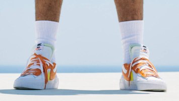 Nike Sacai x Blazer Low Magma Orange
