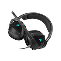 אוזניות קשת חוטיות לגיימינג Corsair VOID RGB ELITE USB Premium צבע שחור