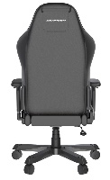 גב כיסא DXRacer King K200 בזווית אחורית עם לוגו בולט