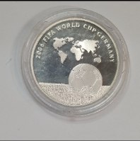 מטבע גביע העולם בכדורגל 2006, FIFA- שנת 2004, כסף/925, 30 מ"מ, 1 שקל חדש