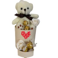 מארז איחול מתוק- הכולל דובי ושוקולדים