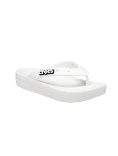Crocs Classic Platform Flip - כפכפי אצבע פלטפורמה לנשים קרוקס