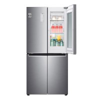 LG מקרר 4 דלתות InstaView Door in Door דגם GR628INS גוון נירוסטה