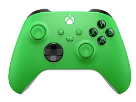 בקר משחק אלחוטי Microsoft Xbox Xser Velocity Green – מבט מלמעלה על הבקר הירוק