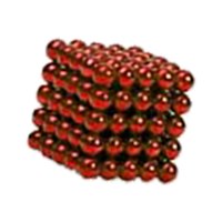 מגנובול - 125 כדורים מגנטים אדום - Magnoballs