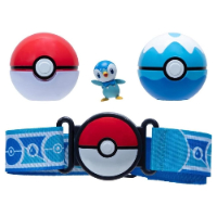 פוקימון - שני פוכדור ,חגורה ודמות פיפלופ - POKEMON