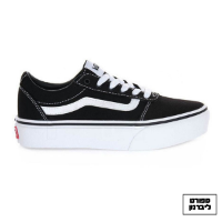 VANS|ואנס - VANS WARD PLATFORM ואנס וורד פלטפורמה שחור לבן