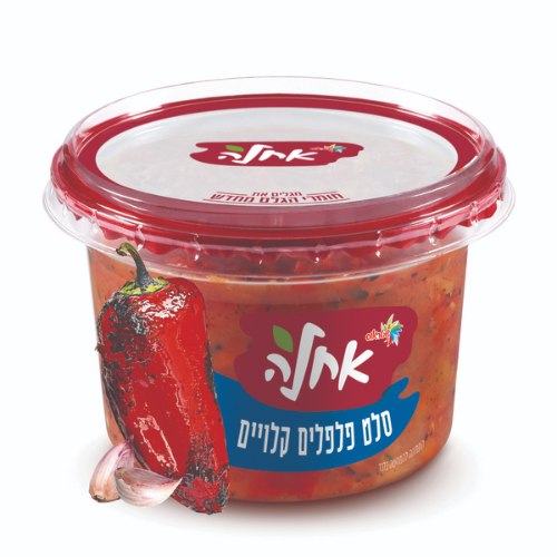 סלט פלפלים קלויים