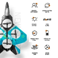 מטוס-רחפן-על-שלט-צעצועים