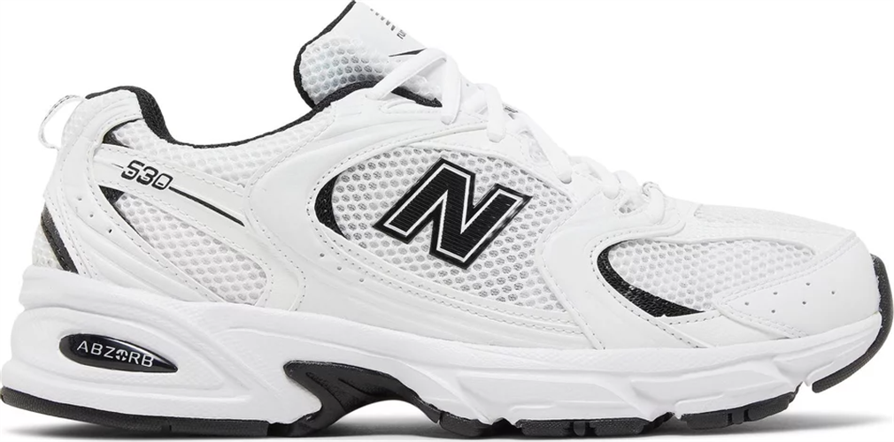 New Balance 530 White Black