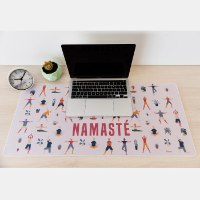 משטח ענק לשולחן העבודה יוגה Namaste XXL - מארז לא מושלם