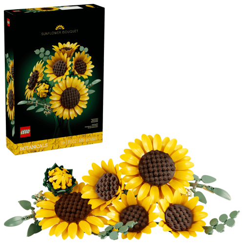 לגו בוטניקה - זר חמניות -  LEGO Botanicals Sunflower Bouquet 11502