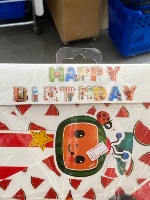 שרשרת דגלים קוקו מלון happy birthday