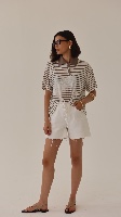 חולצת ויויאן- מוקה
