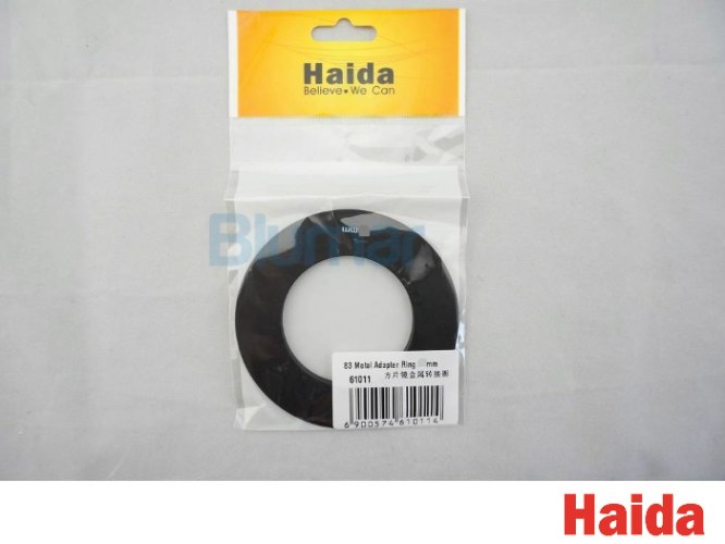 Haida Metal Adapter Ring for 83 Series Filter Holder, 58mm מתאם 58מ"מ למחזיק 83 של HAIDA