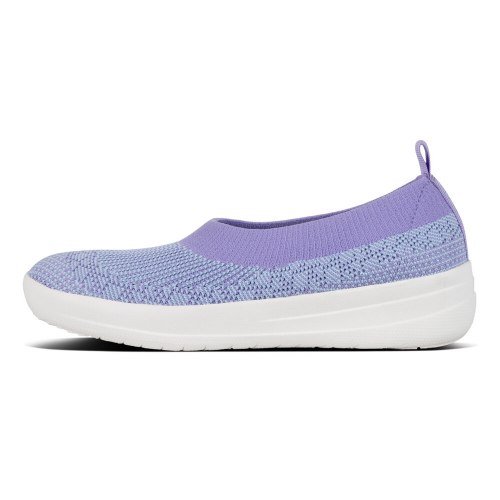 נעל אוברניט בלרינה לוונדר פיטפלופ FITFLOP