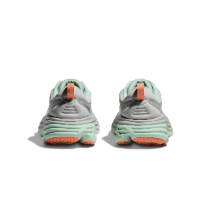 HOKA Bondi 8 Wide נעלי ספורט נשים הוקה בונדי 8 רחבות בצבע אפרפר אקווה | הוקה נשים