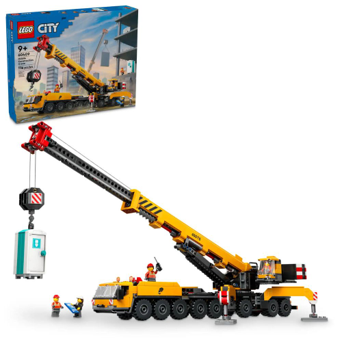 לגו סיטי - עגורן בנייה צהוב נייד - 60409 LEGO CITY