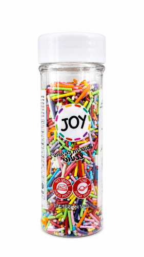 סוכריות לקישוט צבעוני 100 גרם ללא גלוטן - JOY