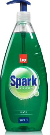 סנו ספארק לכלים 1 ליטר משאבה קלאסי
