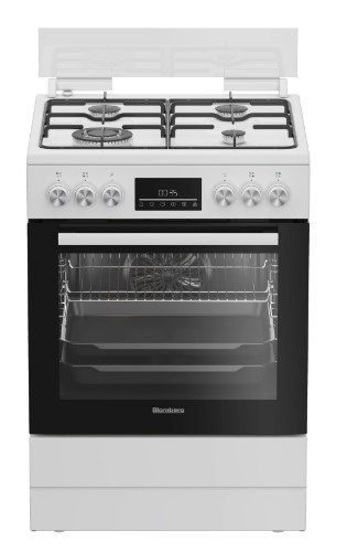 תנור אפייה משולב 65 ליטר Blomberg HGN8335W - צבע לבן