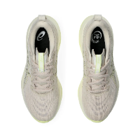 Asics Gel Cumulus 27 Women Mineral Beige Huddle Yellow קומולוס 27 נשים צבע אפור משולב