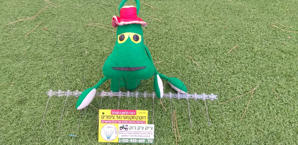 דוקרן מקצועי להרחקת ציפורים (יונים) מנירוסטה