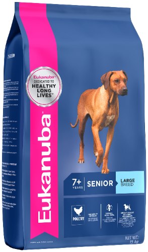יוקנובה סניור לארג לכלב עוף ואורז 15 קג -EUKANUBA SENIOR LARGE BREED CHICKEN AND RICE