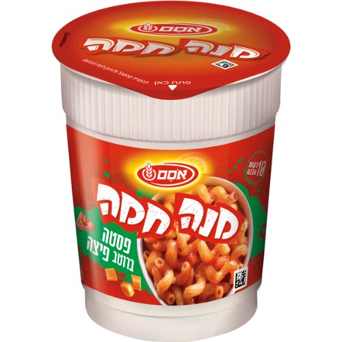 מנה חמה פסטה ברוטב פיצה