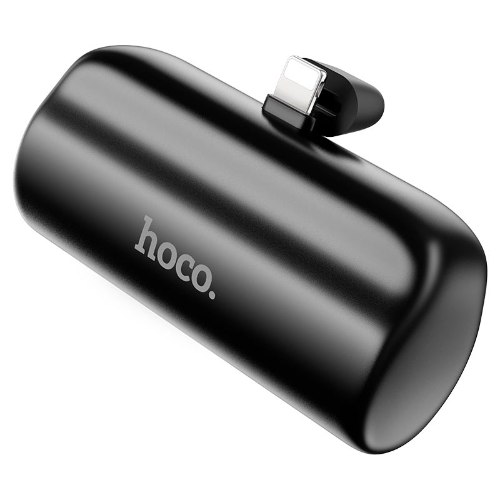 סוללת גיבוי סופר קטנה 5000mAh חיבור לאייפון  HOCO J106 Lightning עם רגלית מעמד