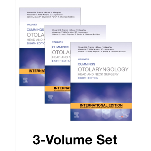Cummings Otolaryngology : Head and Neck Surgery, 3-Volume Set