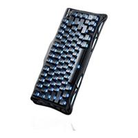 מקלדת גיימינג אלחוטית GravaStar Mercury K1 Stealth Black - ללא חריטה בעברית