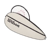 כיסוי למחבט טניס  Wilson Housse de raquette Wilson Premium Tennis