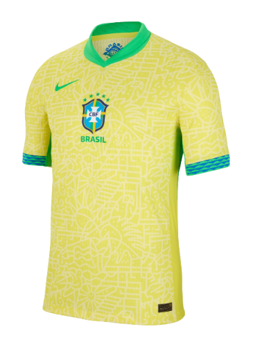 חולצת משחק נבחרת ברזיל בית 2024