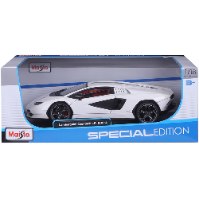 מאיסטו - מכונית למבורגיני קונטאש  לבן Lamborghini Countach - LPI  800-4 1:18