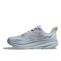 Hoka Clifton 9 Wide נעלי ספורט נשים הוקה קליפטון 9 רחבות בצבע שחף/כחול קרח | HOKA נשים